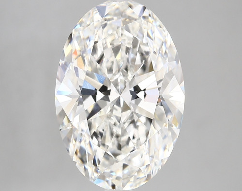 5.14 carat f VVS1 EX Cut IGI oval diamond