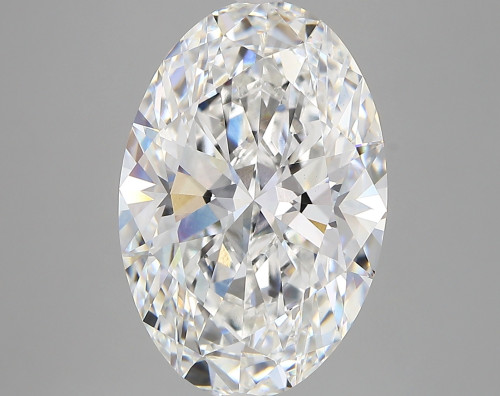 6.85 carat e VVS2 EX Cut IGI oval diamond