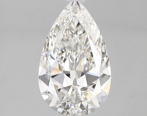2.19 carat f VVS2 EX Cut IGI pear diamond
