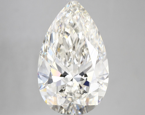 6.55 carat g VVS2 EX Cut IGI pear diamond