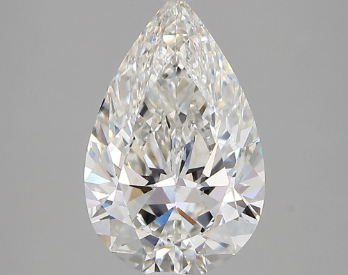 3.02 carat f VVS2 EX Cut IGI pear diamond