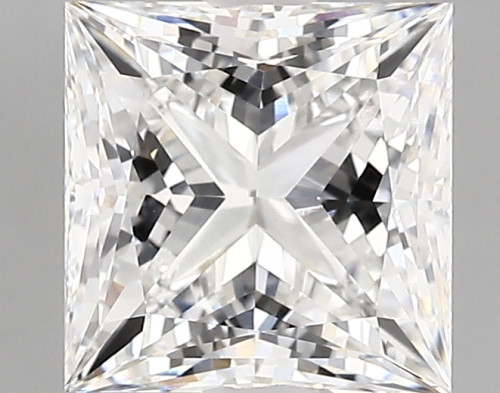 2.37 carat e VVS2 EX Cut IGI princess diamond