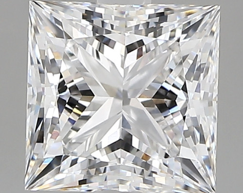 2.45 carat e VVS2 EX Cut IGI princess diamond