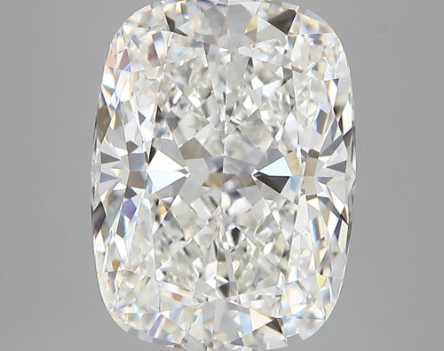 5.18 carat e VVS2 EX Cut IGI cushion diamond