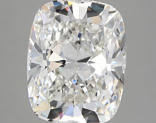 5.04 carat f VVS2 EX Cut IGI cushion diamond