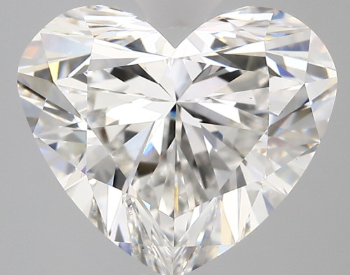 5.01 carat e VS1 EX Cut IGI heart diamond