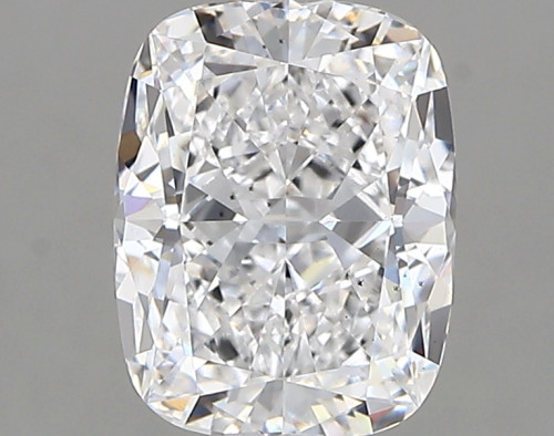 2.09 carat d VS2 EX Cut IGI cushion diamond