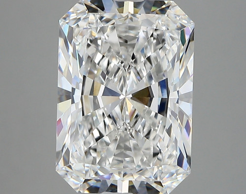 5.18 carat d VVS2 EX Cut IGI radiant diamond