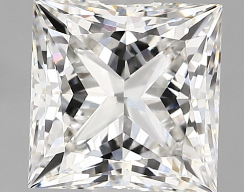 2.34 carat e VVS2 EX Cut IGI princess diamond