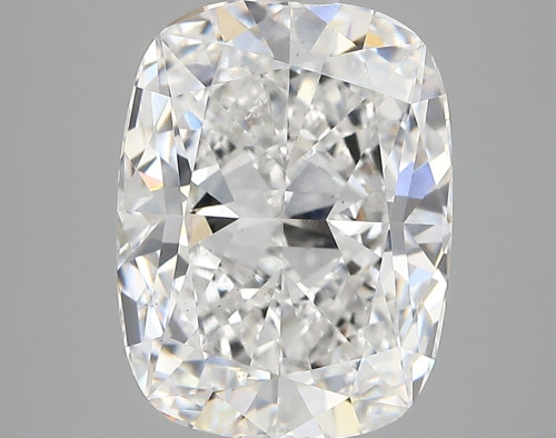 5.36 carat e VS1 EX Cut IGI cushion diamond