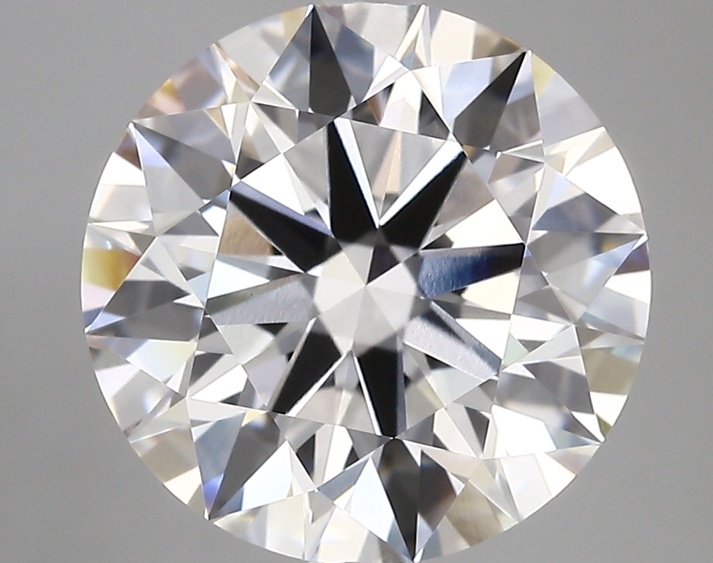 5.86 carat Round lab-grown diamond