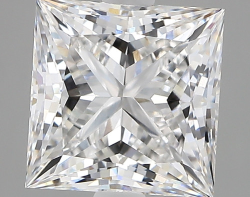3.24 carat e VS1 EX Cut IGI princess diamond
