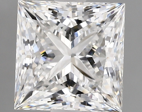 2.36 carat e VVS2 EX Cut IGI princess diamond