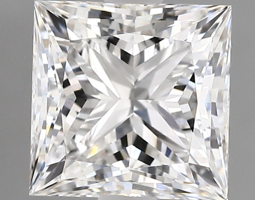 2.38 carat e VVS2 EX Cut IGI princess diamond