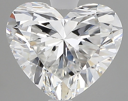 2.19 carat e VVS2 EX Cut IGI heart diamond