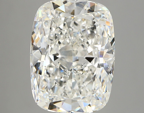 6.63 carat f VVS2 EX Cut IGI cushion diamond