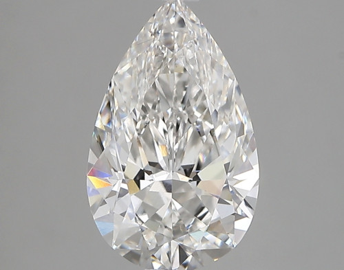 2.2 carat f VS1 EX Cut IGI pear diamond