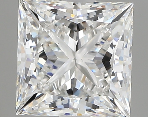 2.44 carat e VS1 EX Cut IGI princess diamond