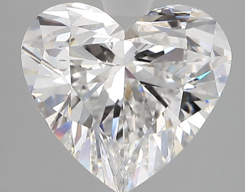 3.17 carat e VVS2 EX Cut IGI heart diamond