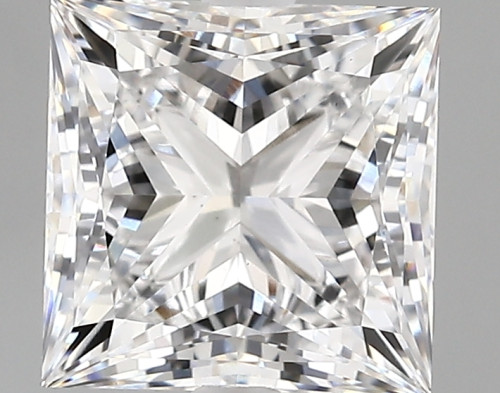 3.03 carat d VS1 EX Cut IGI princess diamond