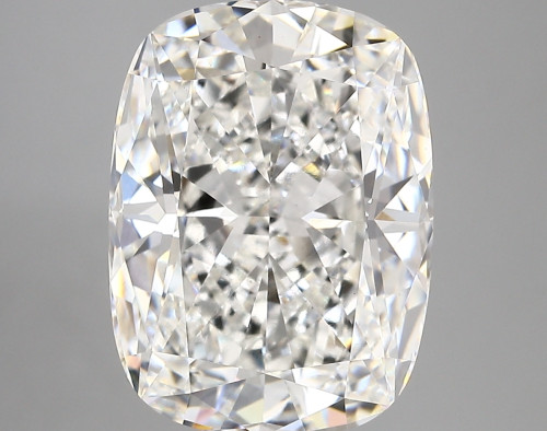 6.42 carat f VS1 EX Cut IGI cushion diamond
