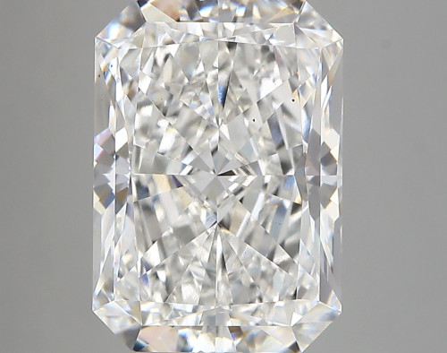 6.01 carat e VS2 EX Cut IGI radiant diamond