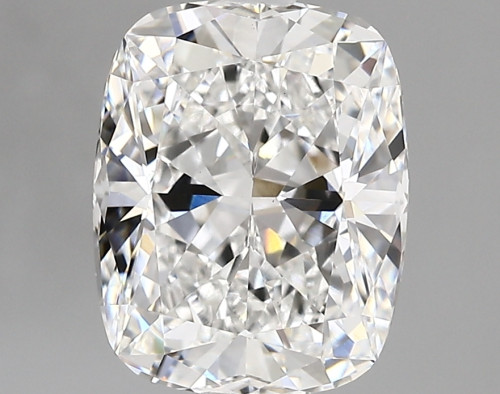 3.15 carat d VVS2 EX Cut IGI cushion diamond