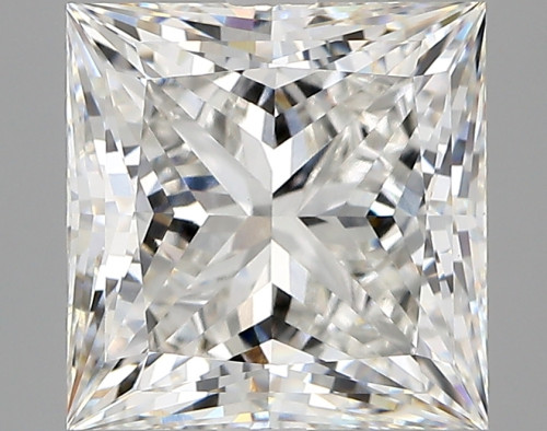 4.76 carat e VVS2 EX Cut IGI princess diamond