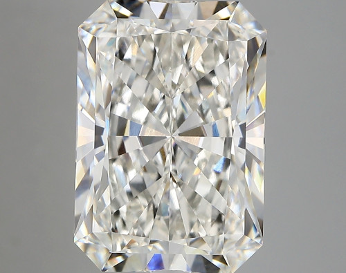 7.67 carat f VVS2 EX Cut IGI radiant diamond