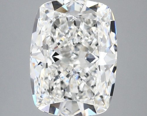 5.86 carat f VVS2 EX Cut IGI cushion diamond