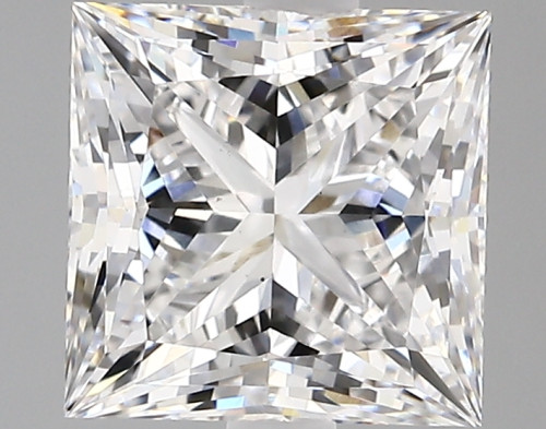 2.83 carat d VS1 EX Cut IGI princess diamond