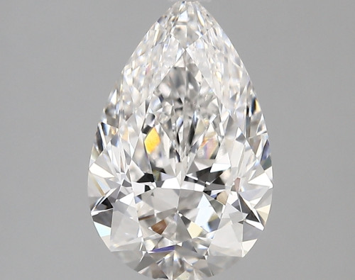 2.69 carat e VVS2 EX Cut IGI pear diamond