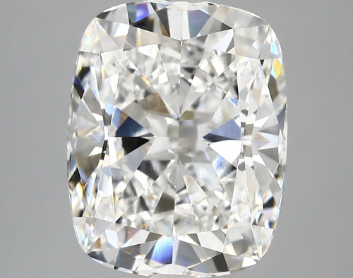 5.4 carat e VVS1 EX Cut IGI cushion diamond