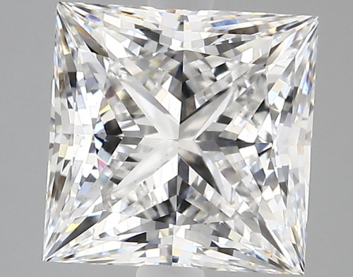 3.46 carat d VS1 EX Cut IGI princess diamond