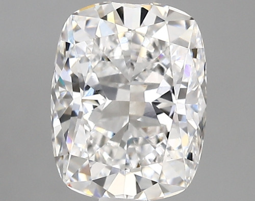 2.13 carat d VVS2 EX Cut IGI cushion diamond