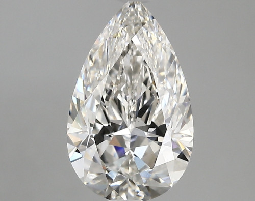 2.02 carat f VVS2 EX Cut IGI pear diamond