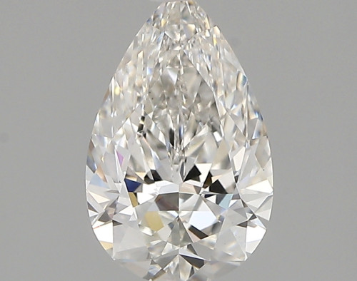 1.08 carat f VVS2 EX Cut IGI pear diamond
