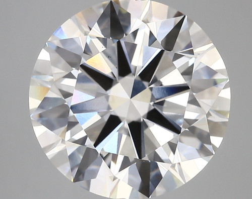 7.02 carat f VS1 ID Cut IGI round diamond