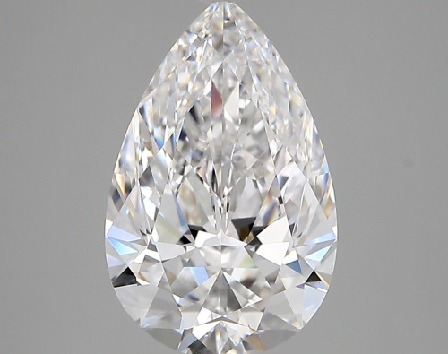 3.47 carat d VS1 EX Cut IGI pear diamond