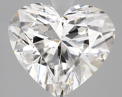 3.38 carat d VS2 EX Cut IGI heart diamond