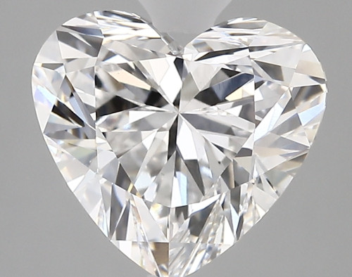 3.04 carat d VVS2 EX Cut IGI heart diamond