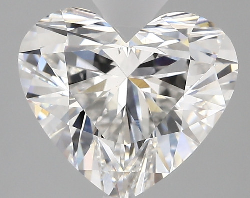 3.11 carat e VVS2 EX Cut IGI heart diamond