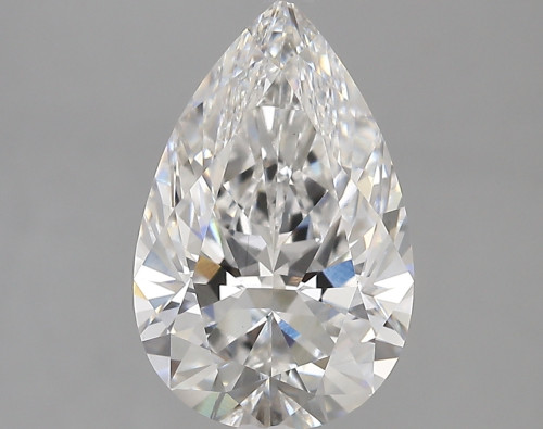 3.40 carat e VVS2 EX Cut IGI pear diamond