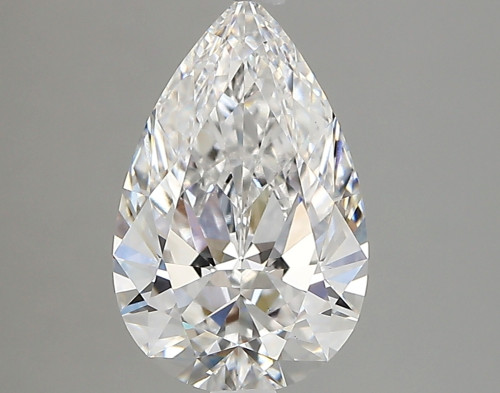 2.12 carat d VS1 EX Cut IGI pear diamond