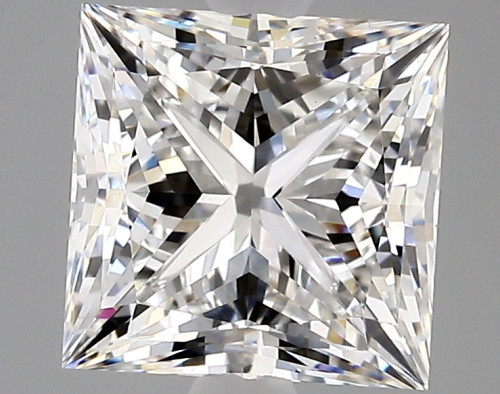 3.02 carat e VVS2 EX Cut IGI princess diamond