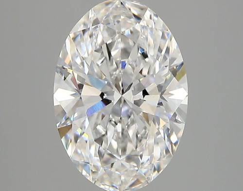 3.14 carat e VVS2 EX Cut IGI oval diamond