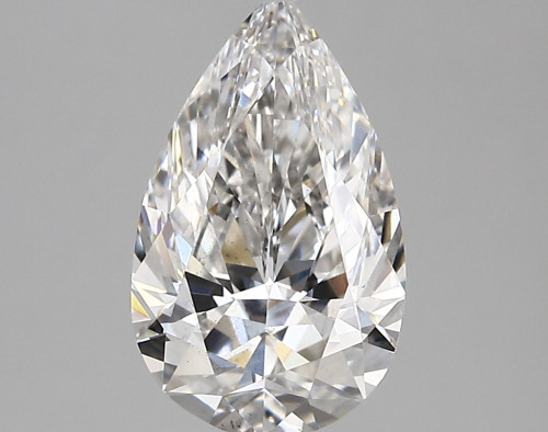 2.21 carat f VS2 EX Cut IGI pear diamond