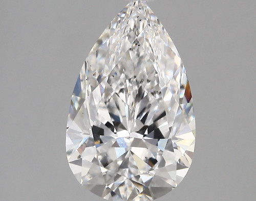 2.73 carat d VS2 EX Cut IGI pear diamond