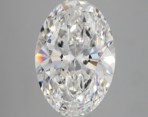 3.65 carat e VVS2 EX Cut IGI oval diamond