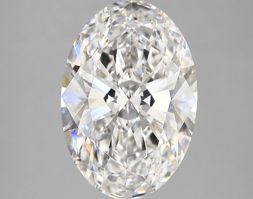 4.38 carat e VS2 EX Cut IGI oval diamond